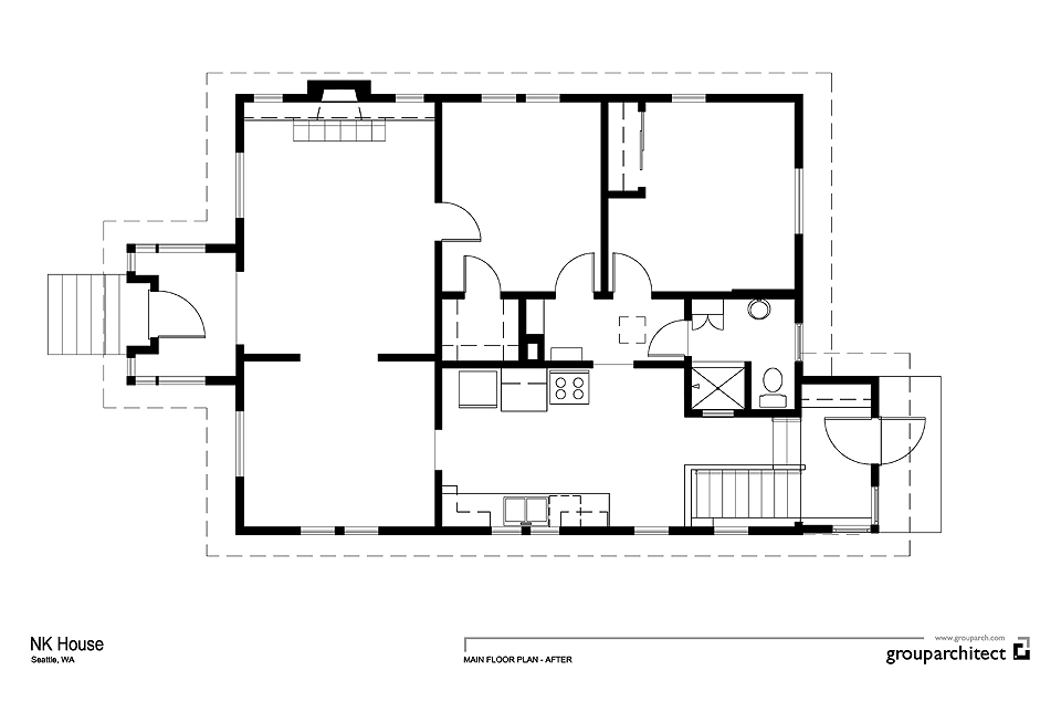 Main Floor Plan - After
