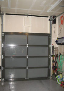 high lift garage door installation