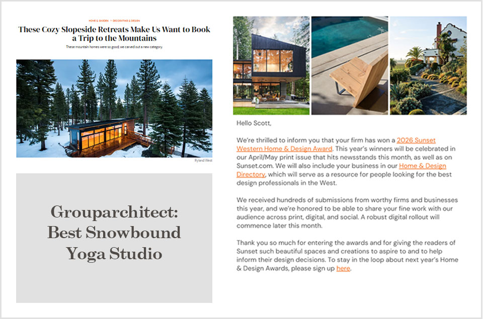2026 Sunset Western Home & Design Awards