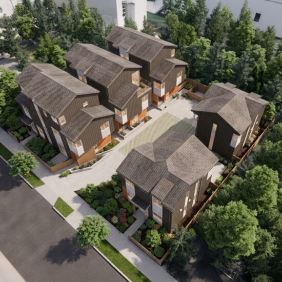 Cottage home middle housing