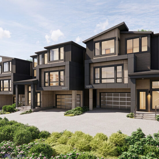 New construction townhomes middle housing