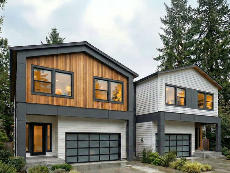 Rendering of middle housing units